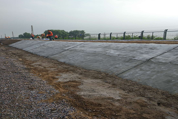 Hanji new cement blanket construction
